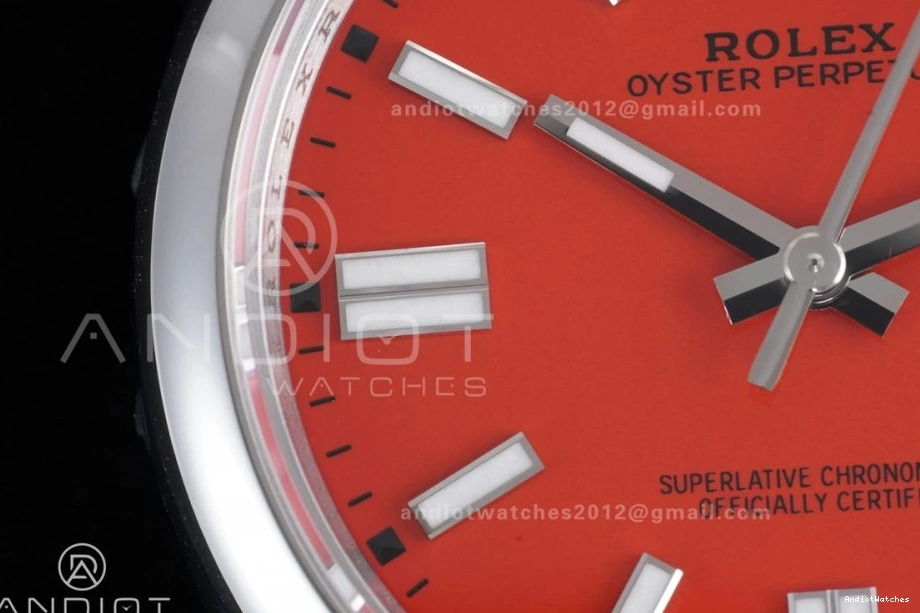 Oyster Perpetual DD3230 VSF Dial 124300 V 41mm Classic Edition 1:1 Best 951 904L Steel Red 1006